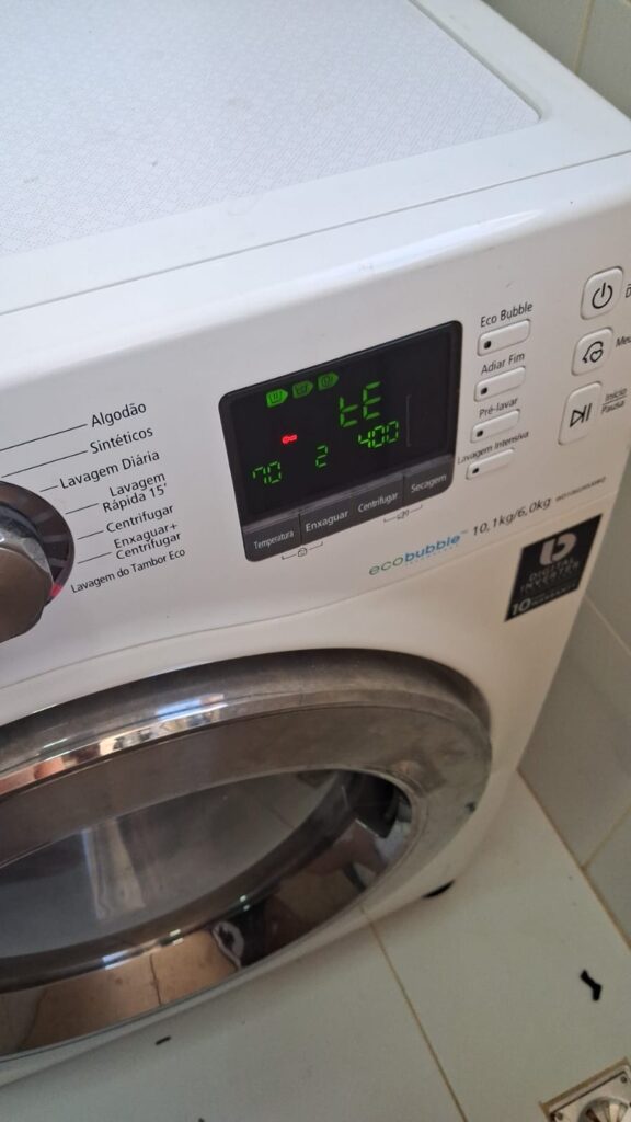 Lava e seca electrolux